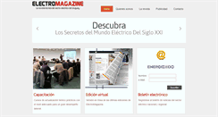 Desktop Screenshot of electromagazine.com.uy